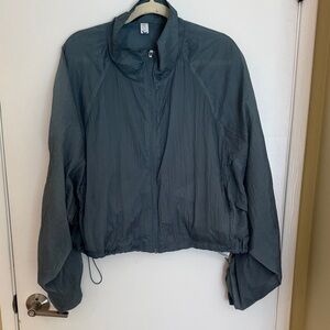 Old Navy Women's Blue Active Bomber Jacket